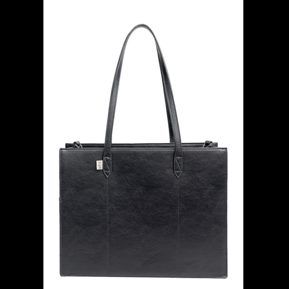 BEIS Mini Work Tote in Black